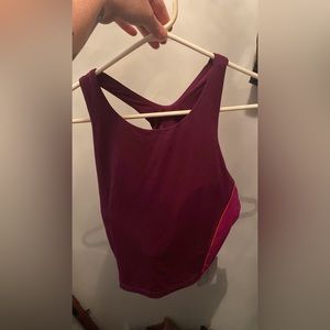 Athleta crop bikini top size XL